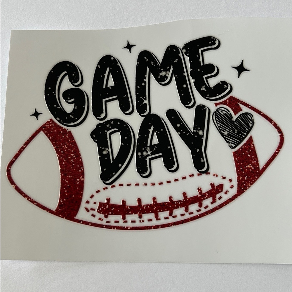 Game Day Cup Decal D62